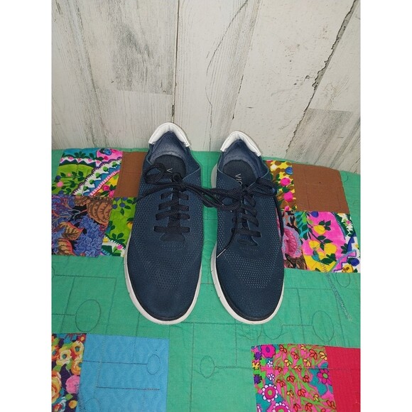 Vionic Womens Fresh Joey Casual Lace Up Sneaker Shoes Navy Blue US 7.5 - Picture 3 of 10